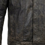 Men's Premium Leather Motorcycle Jacket