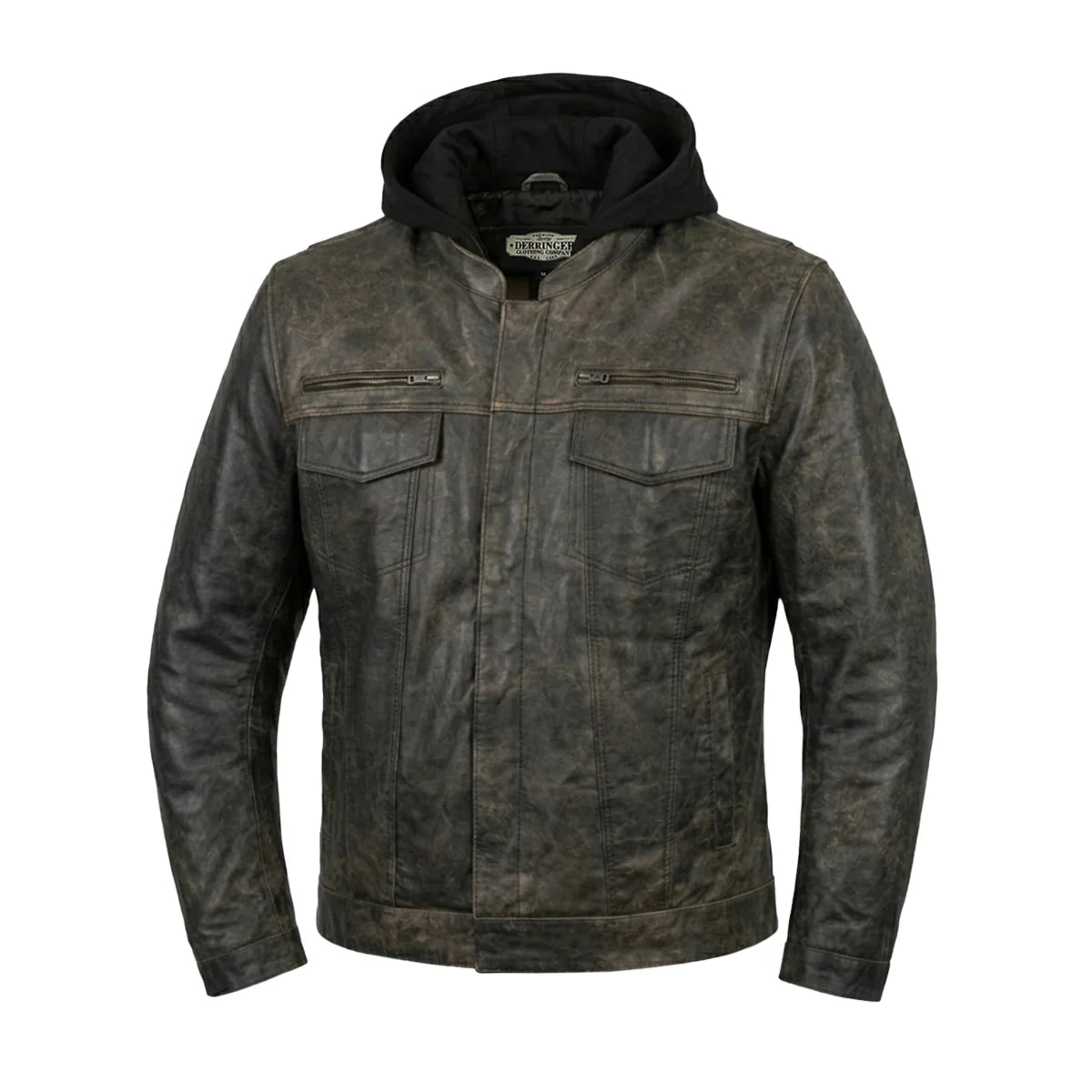 Men's Premium Leather Motorcycle Jacket