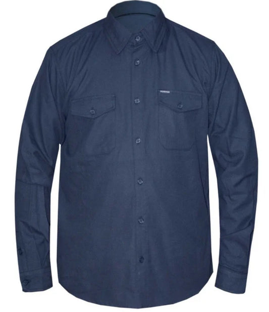 Men's Reflective 2nd Amendment Black & Grey Flannel Shirt