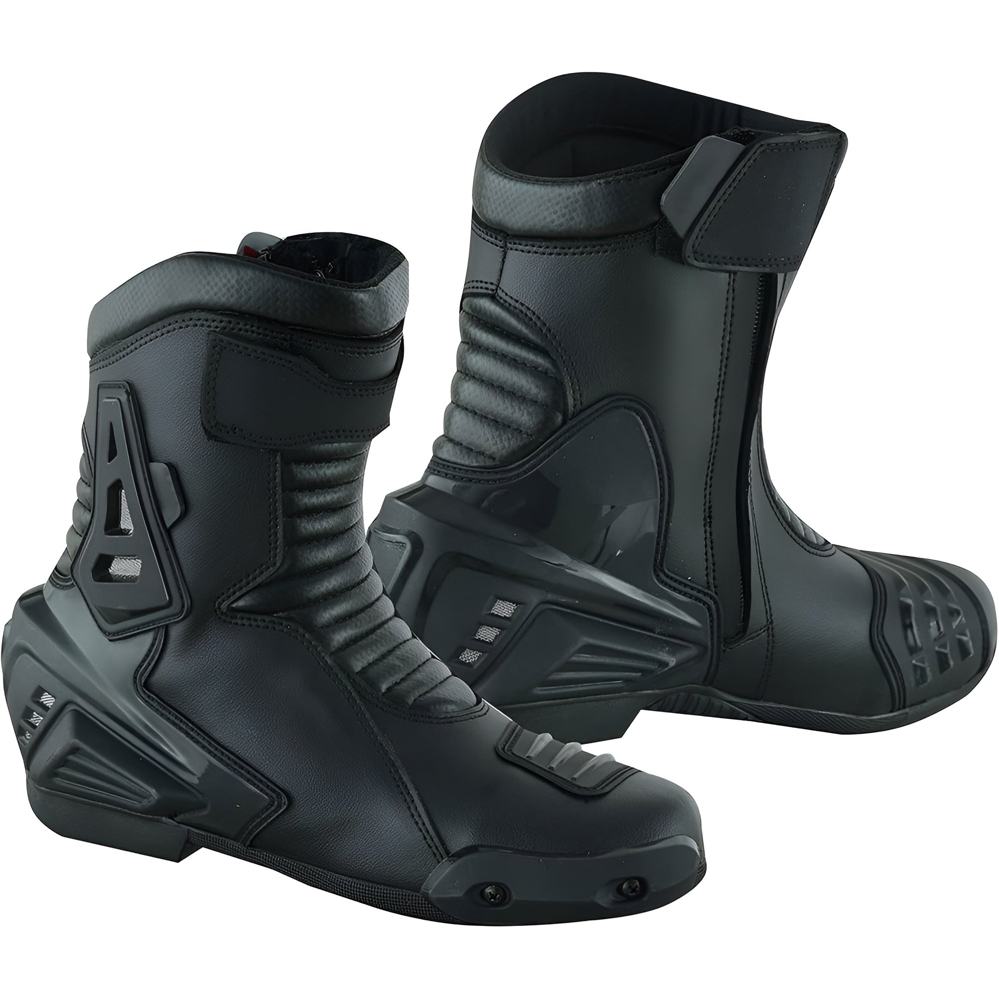 LEATHER Motorcycle Riding Boot