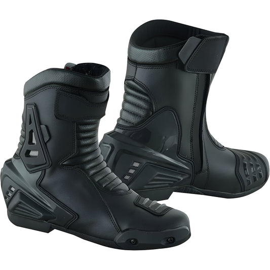 LEATHER Motorcycle Riding Boot