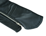 Women's Genuine Leather Motorcycle Leggings