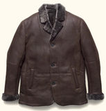 Shearling Dinner Blazer – Wool Shearling Luxury Jacket