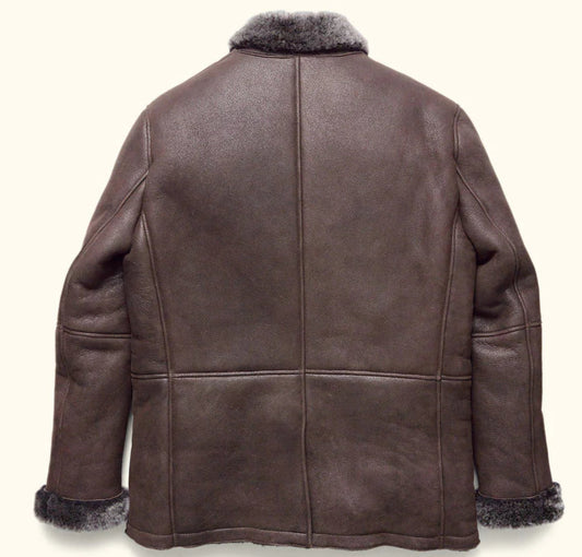 Shearling Dinner Blazer – Wool Shearling Luxury Jacket