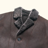 Shearling Dinner Blazer – Wool Shearling Luxury Jacket