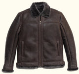 Men’s Merino Shearling Leather Jacket – Premium Turkish Jacket