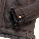 Men’s Merino Shearling Leather Jacket – Premium Turkish Jacket