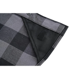 Men's Sleeveless Motorcycle Flannel Shirt