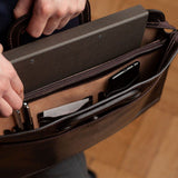 The Stronghold Handmade Genuine Leather Portfolio