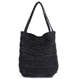 Studio Handmade Genuine Leather Tote Bag black