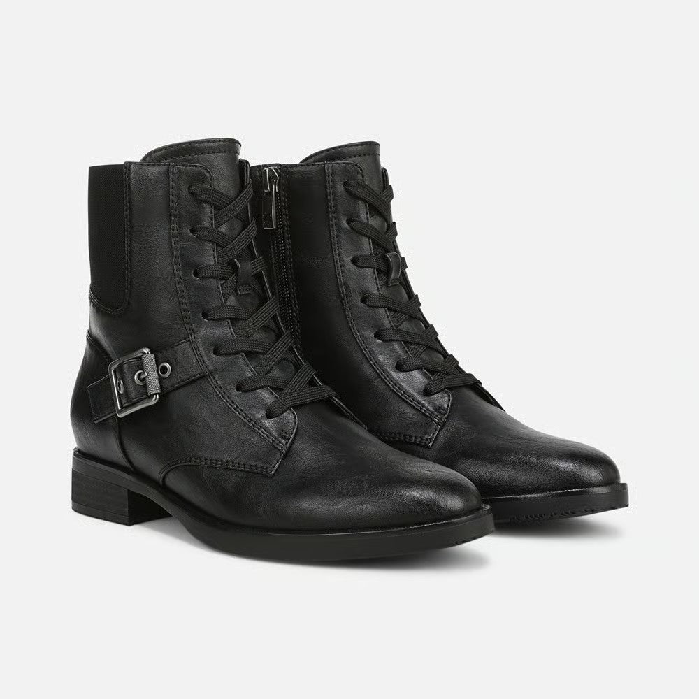 Teegan Women's Faux Leather Combat Ankle Boot