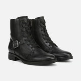 Teegan Women's Faux Leather Combat Ankle Boot