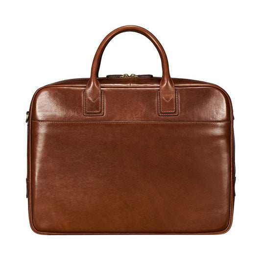 The Bloodline Handmade Large Genuine Leather 17" Laptop Bag