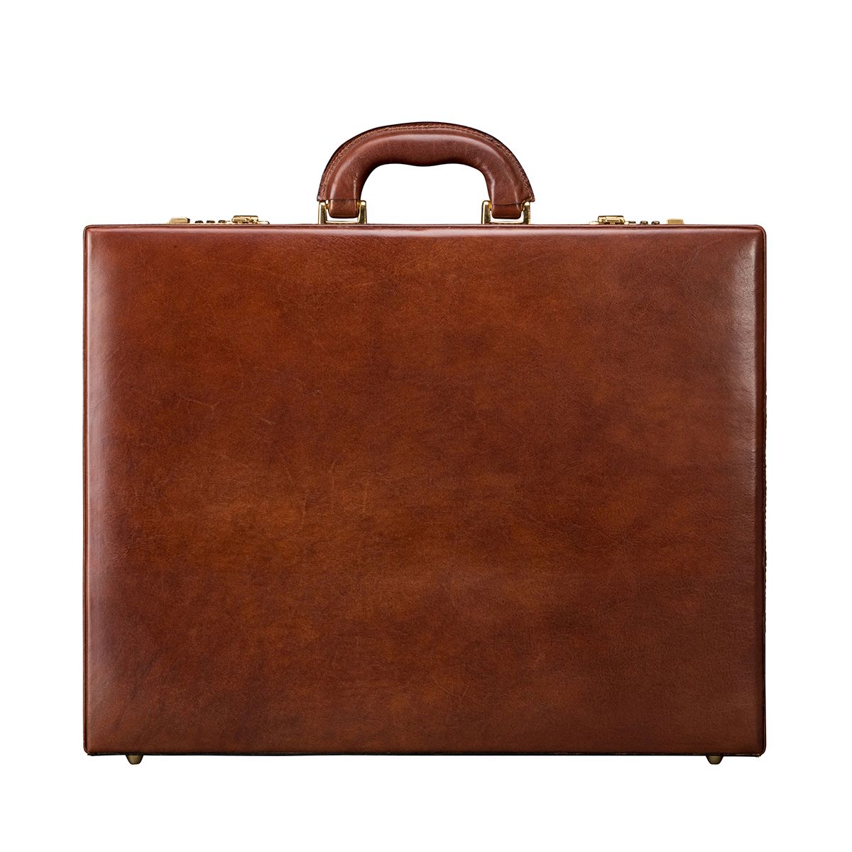 The Dominion Handmade Expandable Genuine Leather Attaché Case