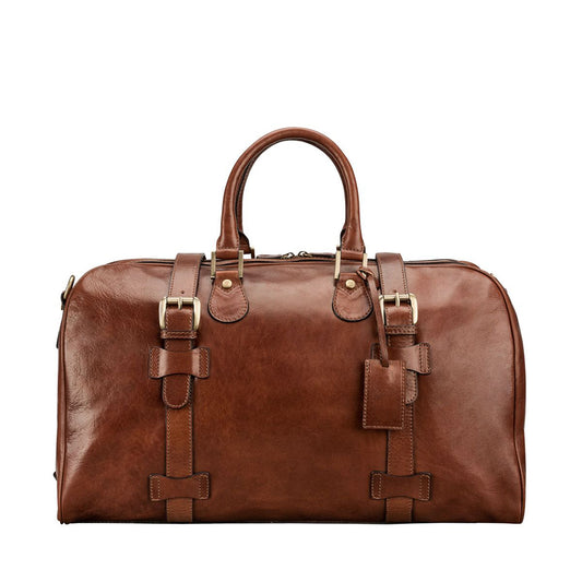 The Drifter Handmade Medium Genuine Leather Duffel Bag