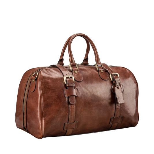 The Drifter Handmade Medium Genuine Leather Duffel Bag