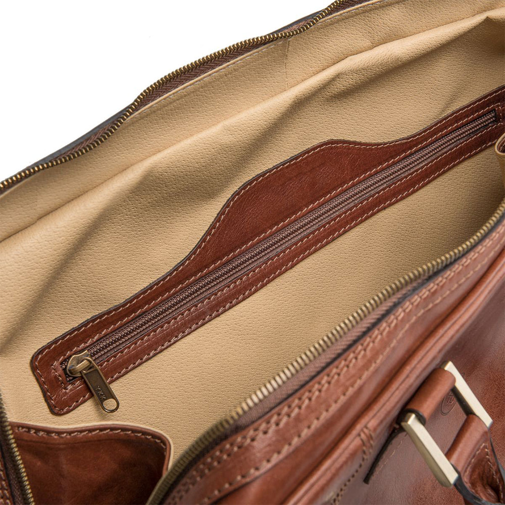 The Drifter Handmade Medium Genuine Leather Duffel Bag