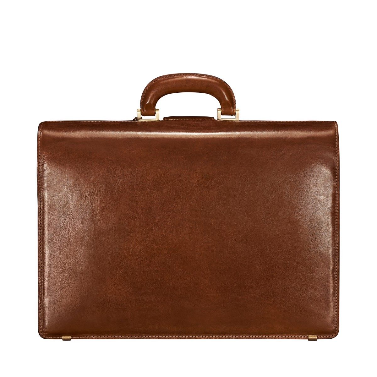 The Grand Dominion Handmade Large Genuine Leather Lawyer Briefcase