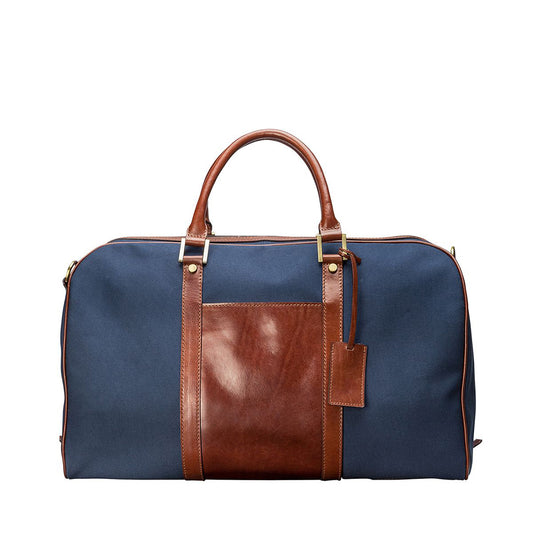 The Nomad Handmade Medium Canvas Travel Holdall Bag