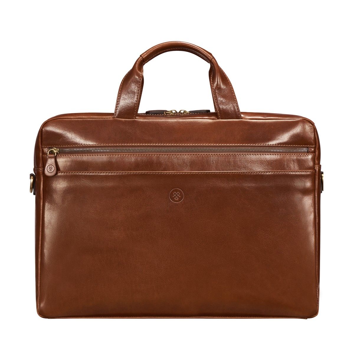 The Overlord Handmade Men's Genuine Leather Briefcase