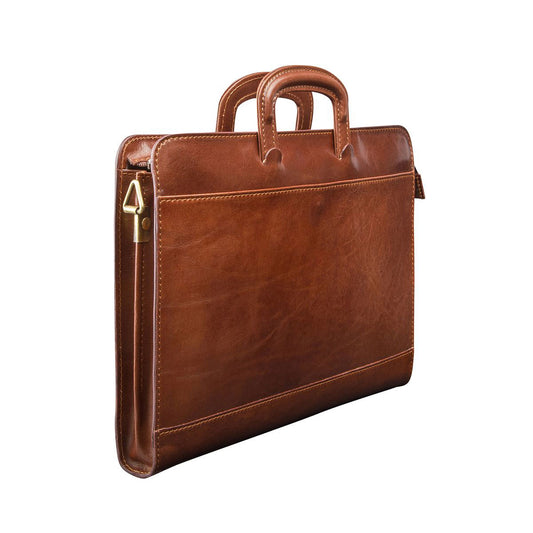 The Stronghold Handmade Genuine Leather Portfolio