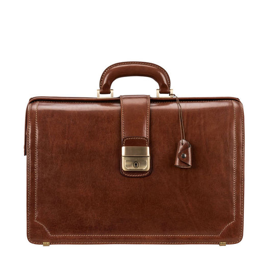 The Throne Handmade Executive Genuine Leather Briefcase