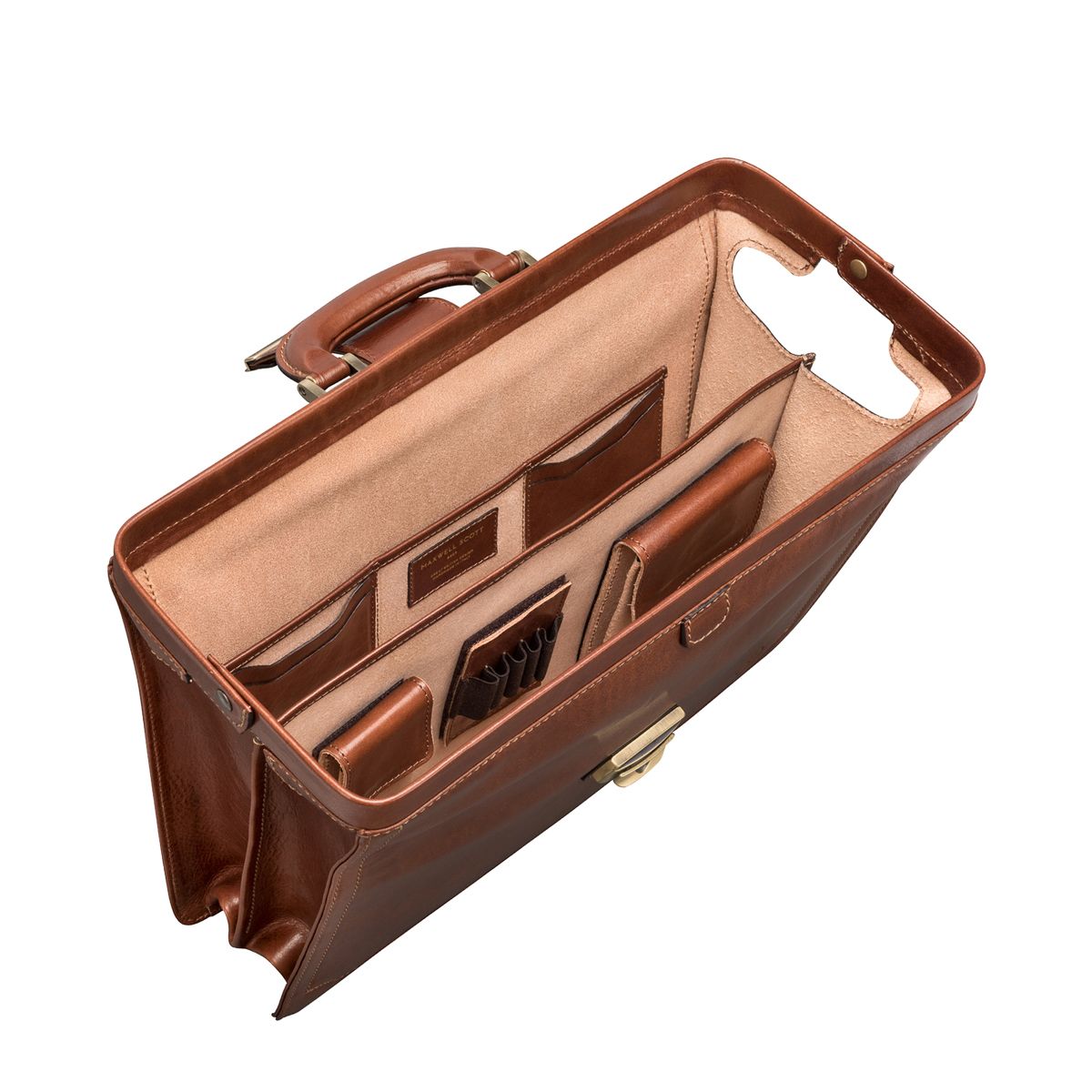 The Throne Handmade Executive Genuine Leather Briefcase