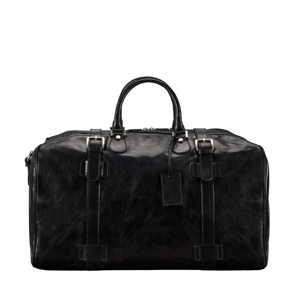 The Voyager Handmade Large Men's Genuine Leather Duffel Bag