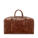 The Voyager Handmade Large Men's Genuine Leather Duffel Bag
