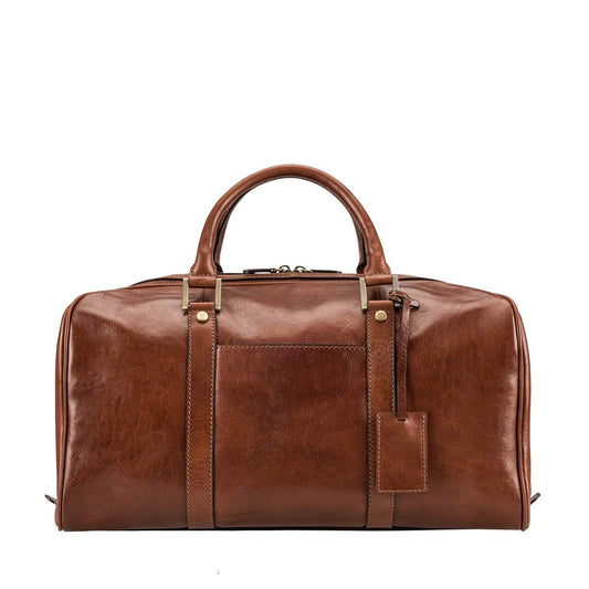 The Wanderer Handmade Small Genuine Leather Duffel Bag