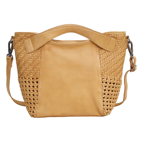 Theo Handmade Genuine Leather Crossbody Bag brown