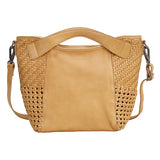 Theo Handmade Genuine Leather Crossbody Bag brown