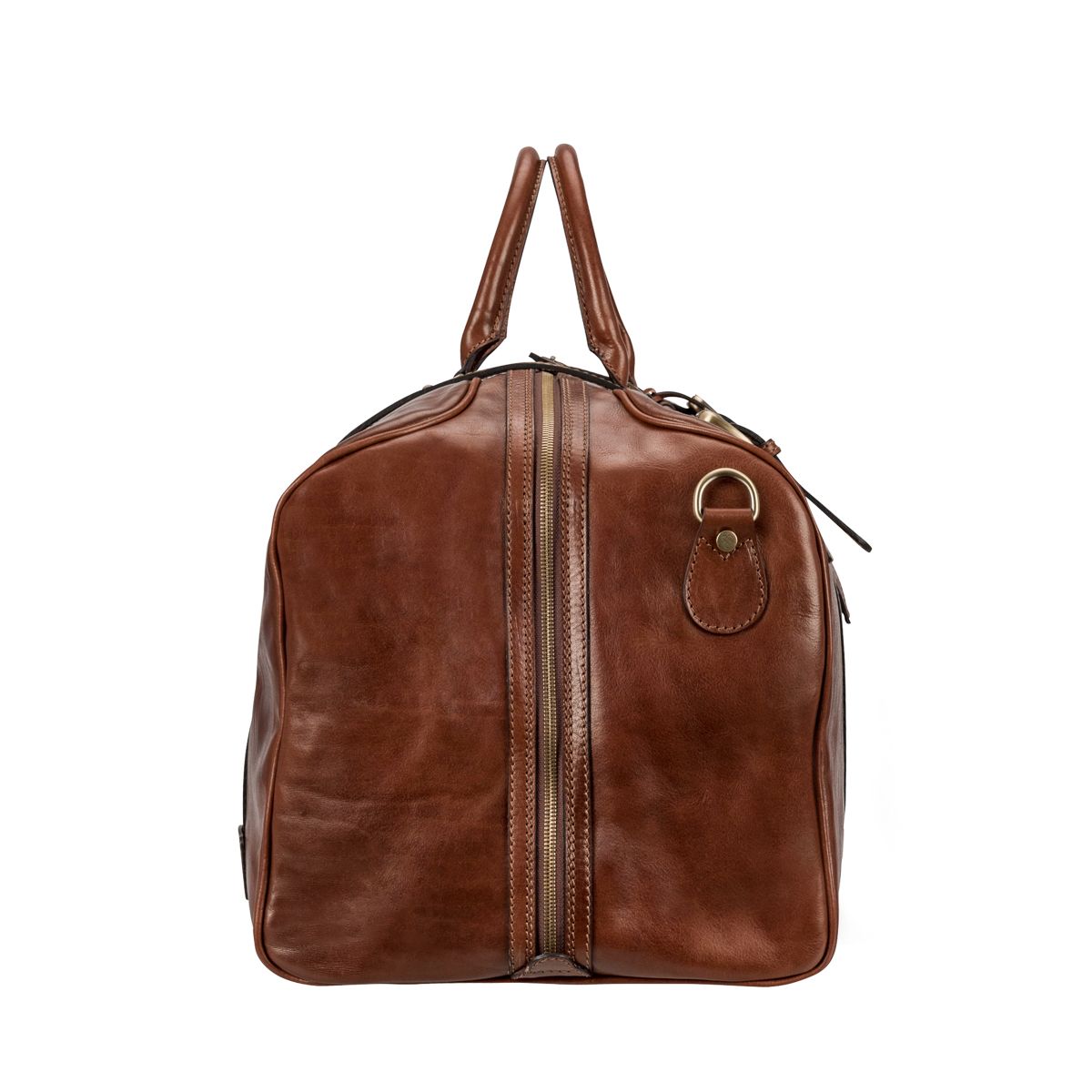 The Voyager Handmade Large Men's Genuine Leather Duffel Bag