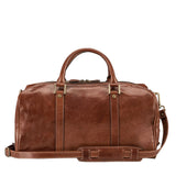 The Wanderer Handmade Small Genuine Leather Duffel Bag