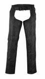 Blaze Bound Unisex Genuine Leather Motorcycle Chaps