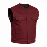 Lava Racer Lowcut Men's Canvas Motorcycle Vest – Summer Spark