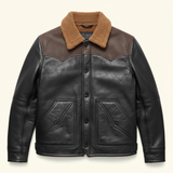Men’s Shearling Leather Jacket – Sheepskin Cowboy
