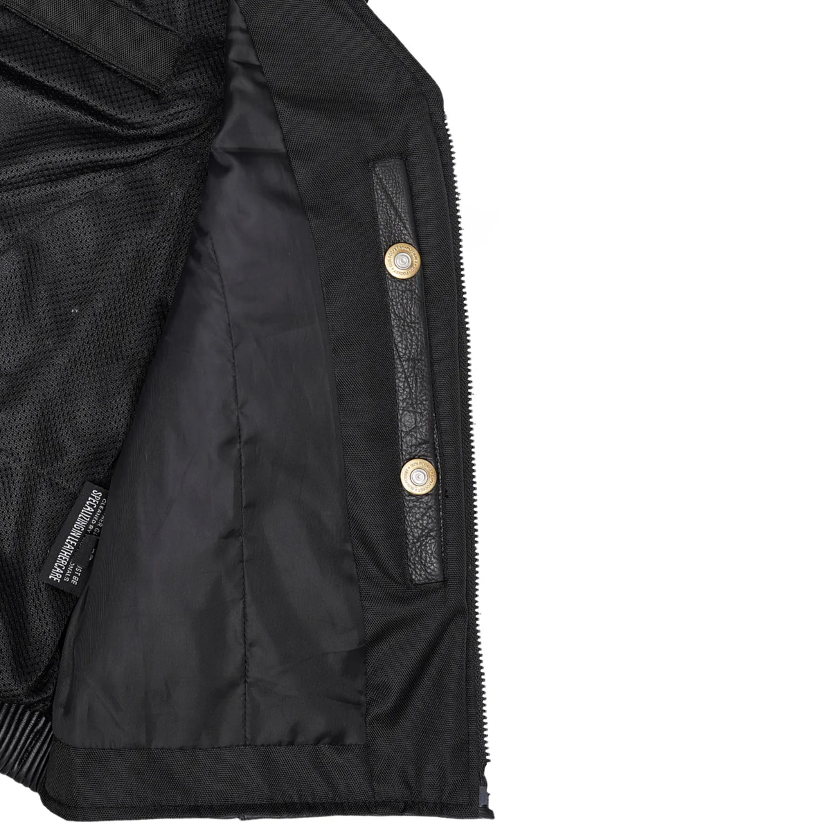Women Genuine Leather Motorcycle Vest