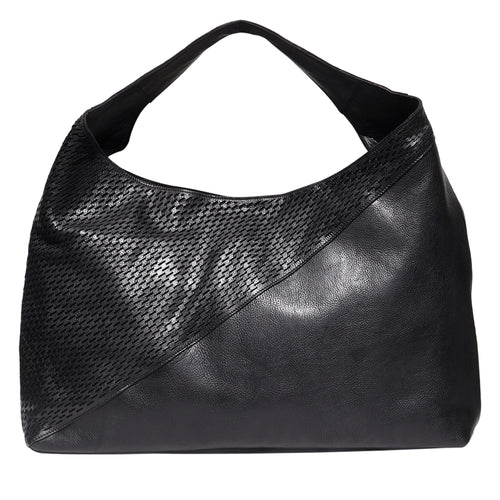 Women Handmade Genuine Leather Tote Bag Benifits Black