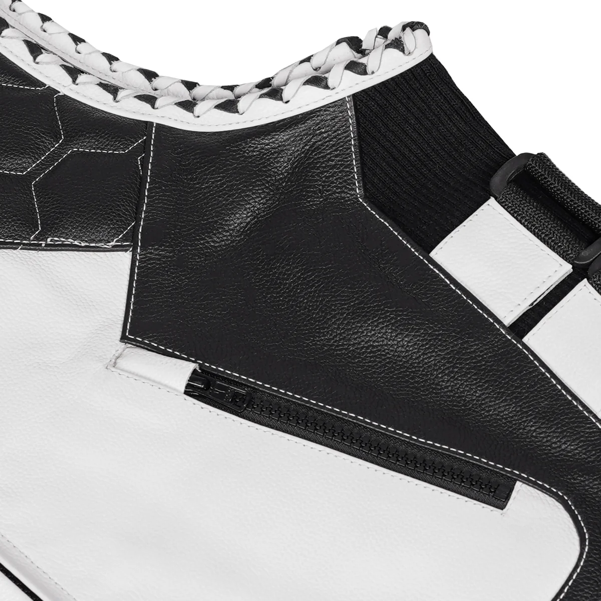 Women's Genuine Leather Motorcycle Vest