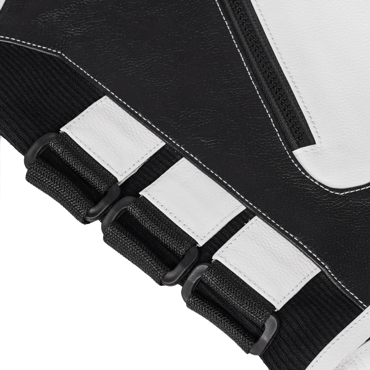 Women's Genuine Leather Motorcycle Vest