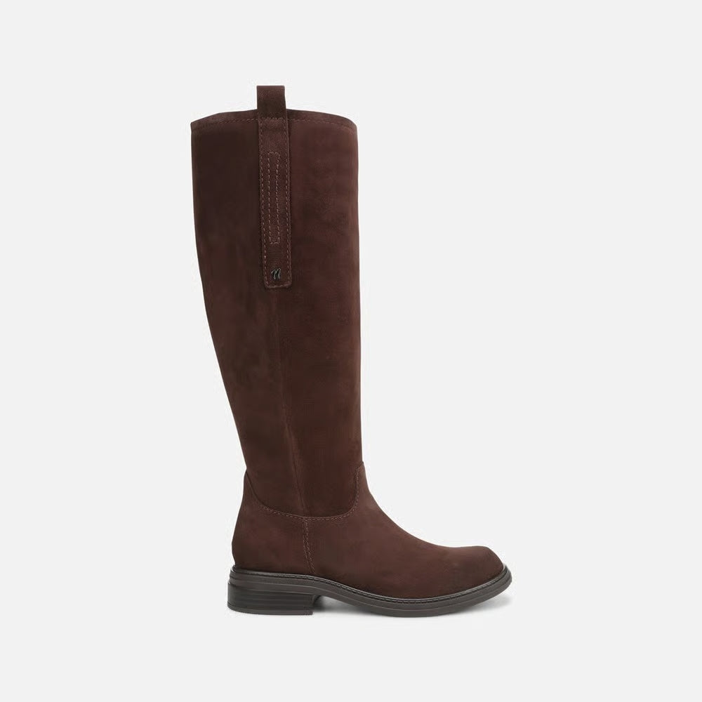 Women's Narrow Calf Genuine Leather Knee-High Riding Boots
