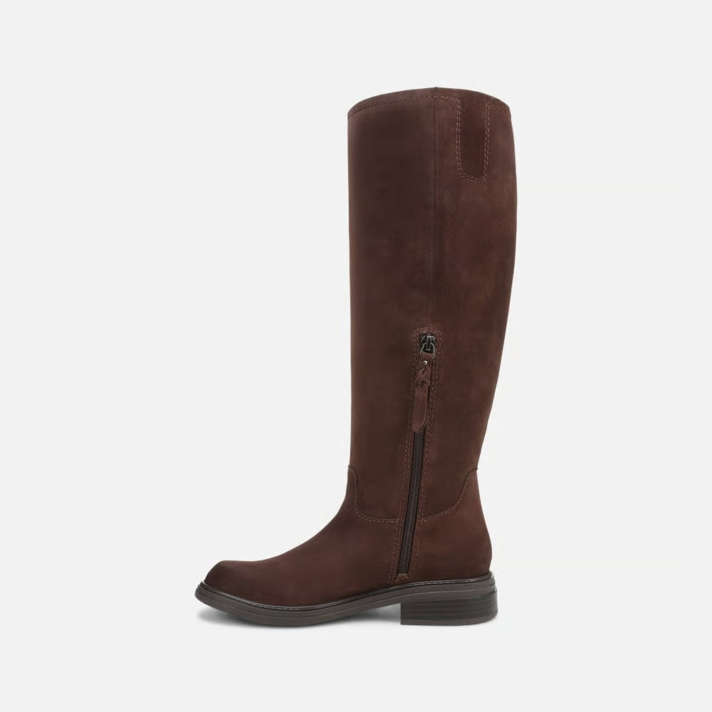 Women's Narrow Calf Genuine Leather Knee-High Riding Boots