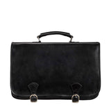 The Royal Vault Handmade Genuine Leather Briefcase Satchel Bag