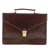 The Guardian Handmade Small Genuine Leather Briefcase