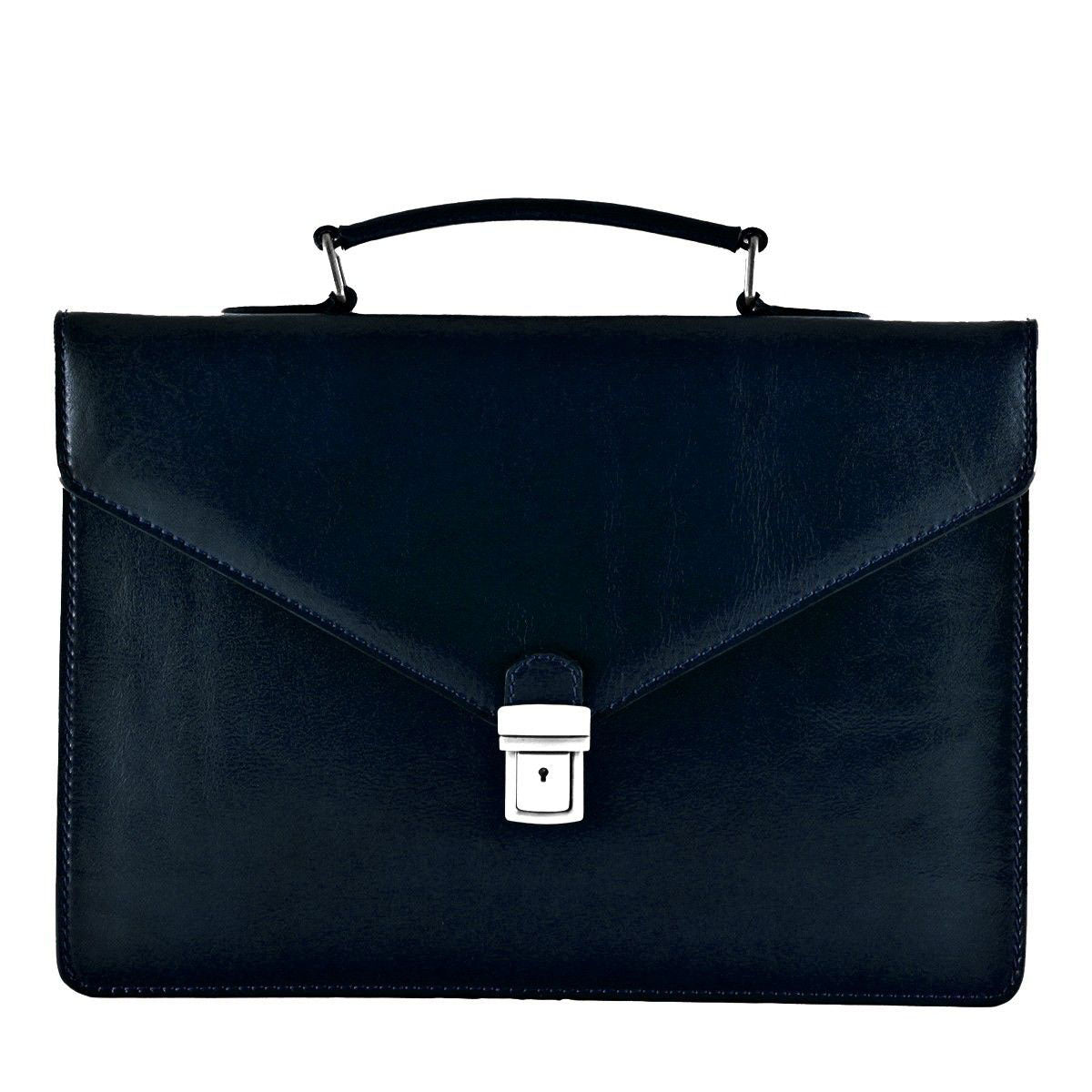 The Guardian Handmade Small Genuine Leather Briefcase