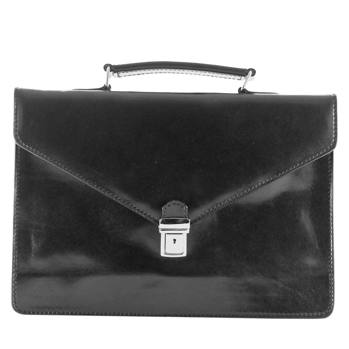The Guardian Handmade Small Genuine Leather Briefcase