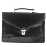 The Guardian Handmade Small Genuine Leather Briefcase