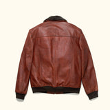 Limited Maverick Leather Bomber Jacket