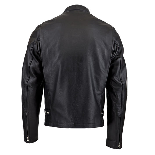 Black Men's Leather Royal jacket